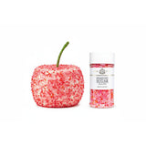India Tree Kosher Cherry Pink Sparkling Sugar: Small Jar