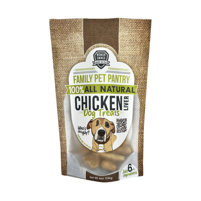 Family Pet Pantry Chicken Liver Dog Treats  Mini