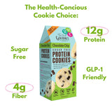Too Good Gourmet High Protein-High Fiber-Sugar Free Cookies  Chocolate Chip