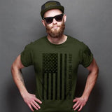 Kerusso Hold Fast Freedom Flag T Shirt Size Medium Last Chance