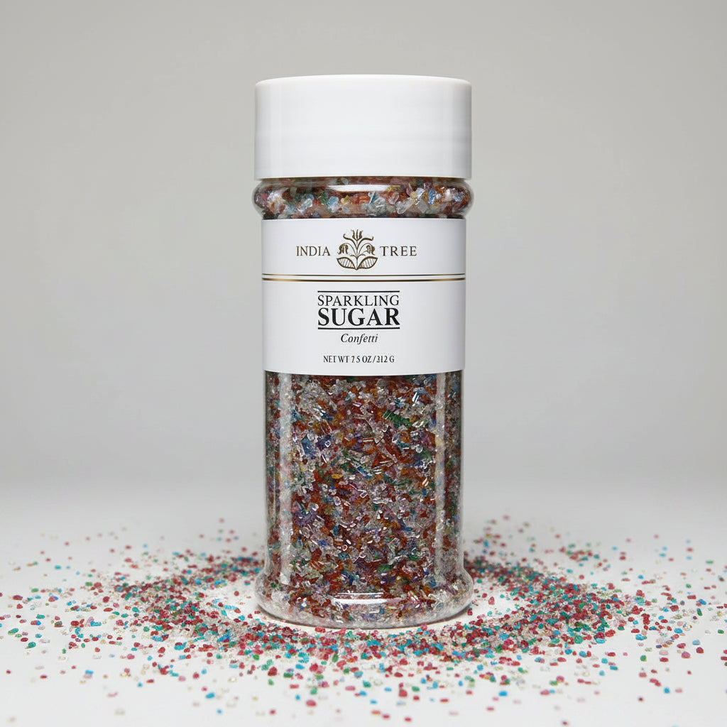 India Tree Kosher Sparkling Sugar Confetti Large