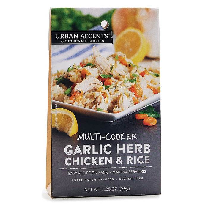 Urban Accents Multi-Cooker Garlic Herb Chicken & Rice