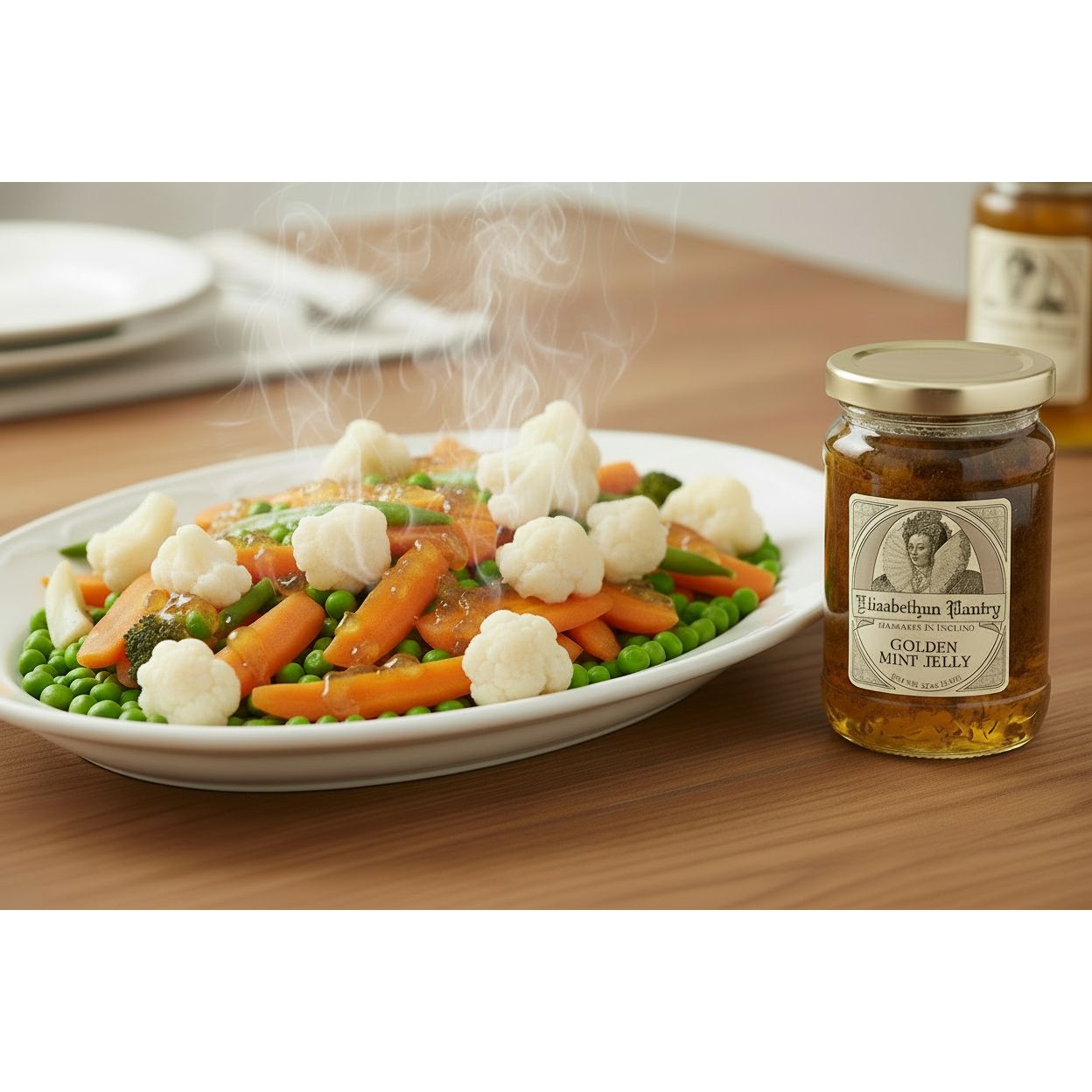 Elizabethan Pantry Golden Mint Jelly From England