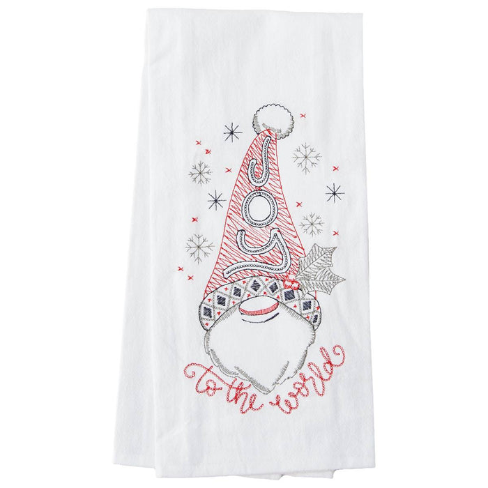 Kay Dee Designs Christmas Gnomes Joy To The World Flour Sack Towels