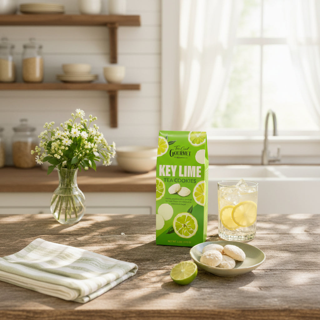Too Good Gourmet Summer Lemonade Tea Cookies -  Key Lime