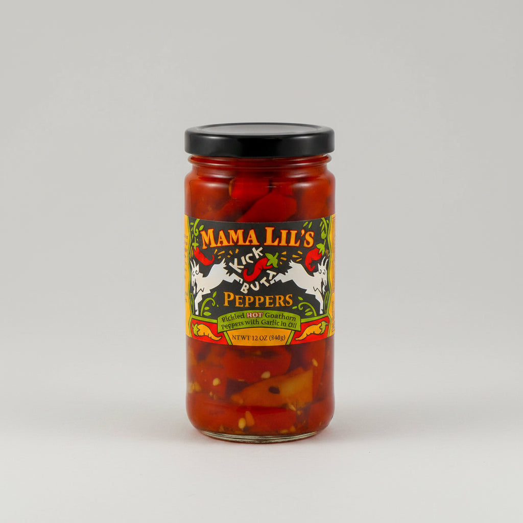 Mama Lil's Kickbutt and Mild Goathorn Peppers