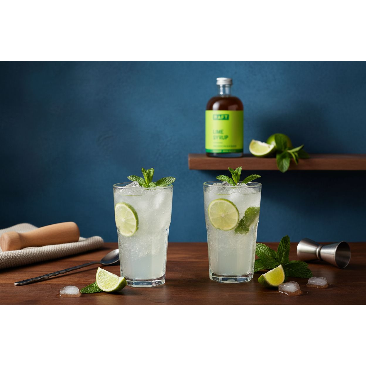 Raft Lime Syrup For Cocktails & Sodas