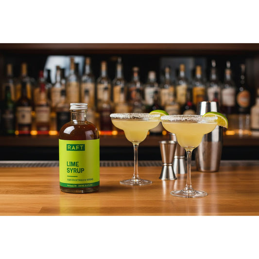 Raft Lime Syrup For Cocktails & Sodas