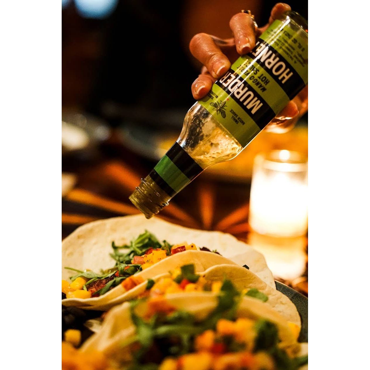 Murder Hornet Mango Verde Hot Sauce