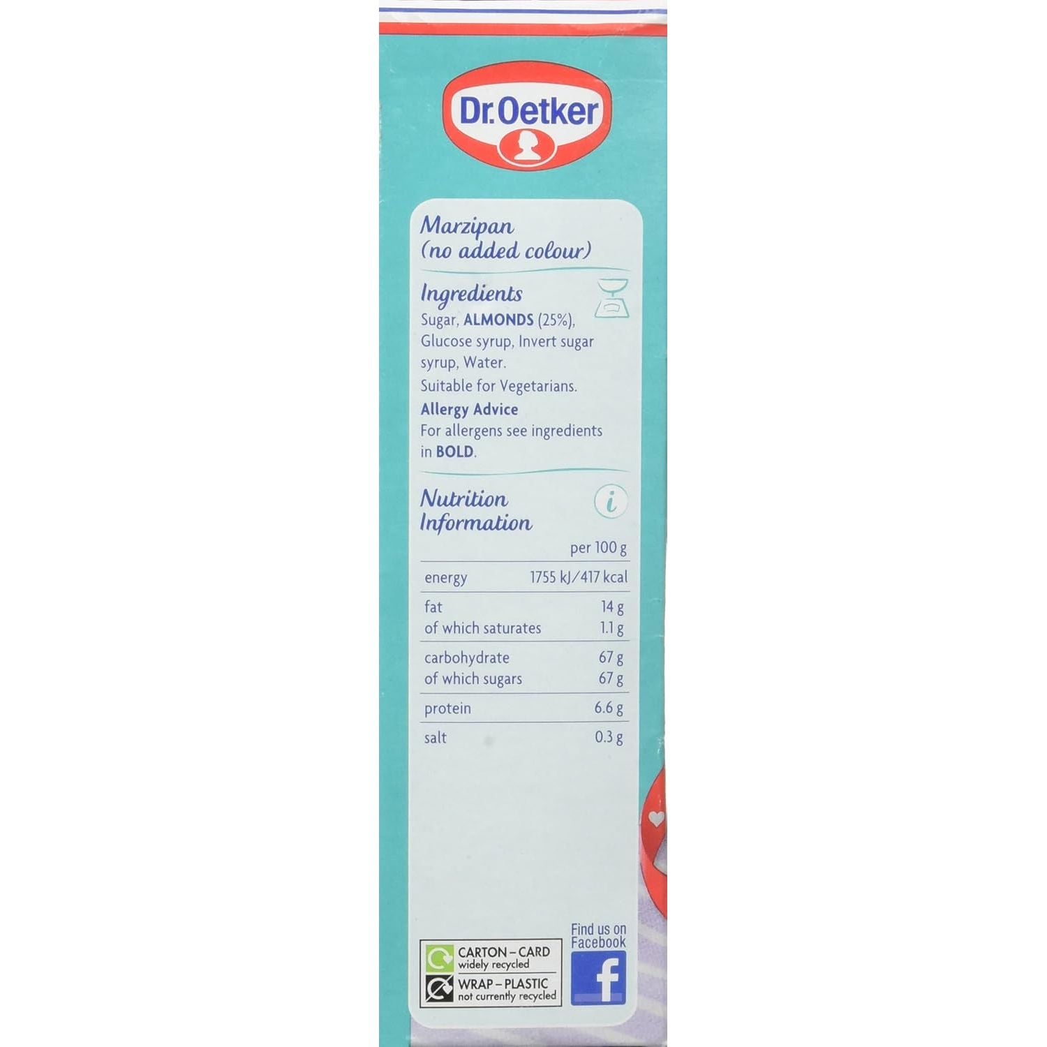 Dr. Oetker Marzipan Ready To Roll