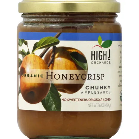 High J Orchards Organic Honeycrisp Applesauce 16 oz