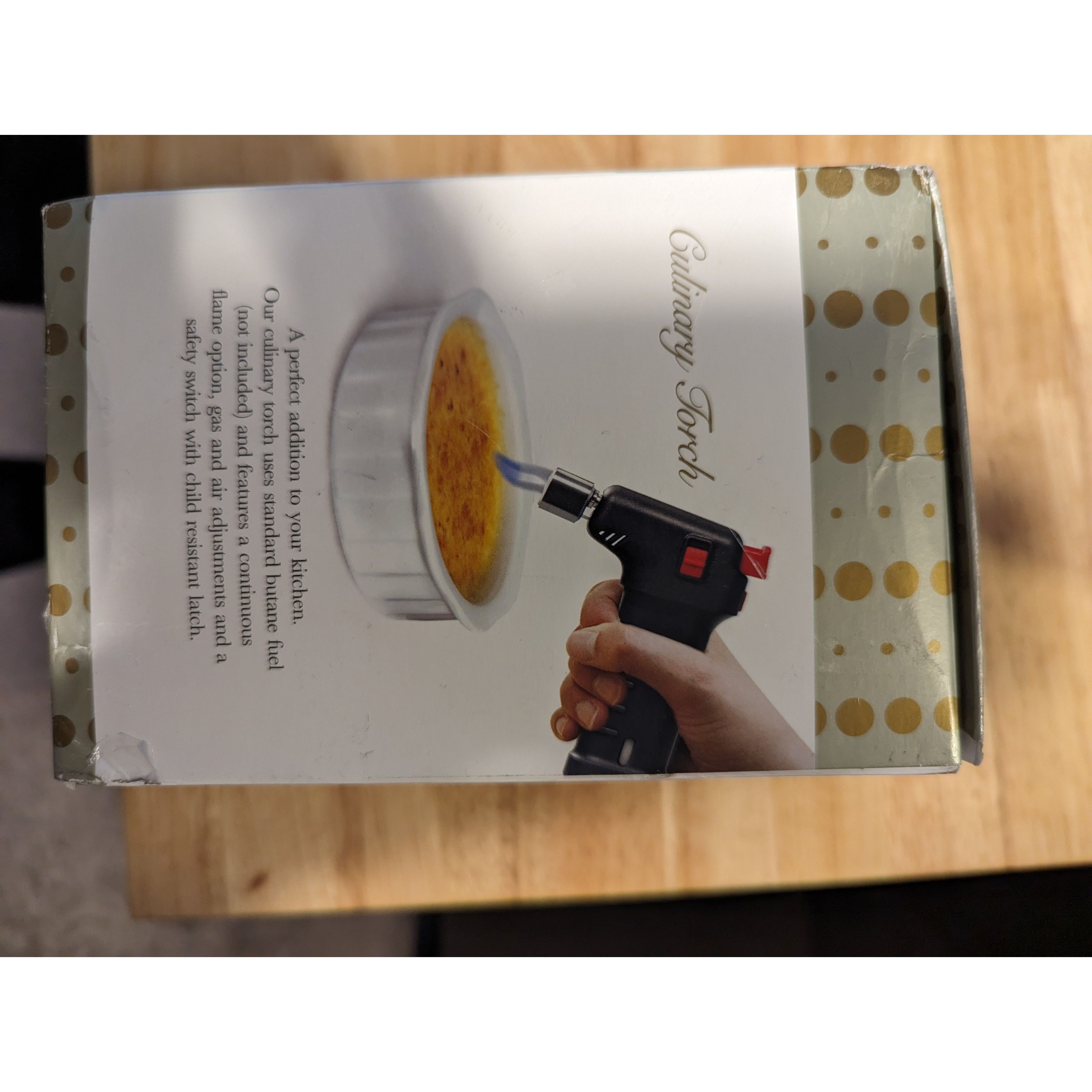 Dean Jacob's Crème Brûlée Complete Kit Damaged Package