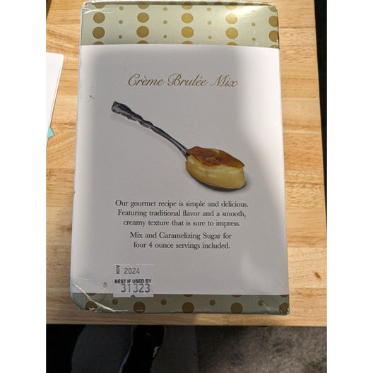 Dean Jacob's Crème Brûlée Complete Kit Damaged Package