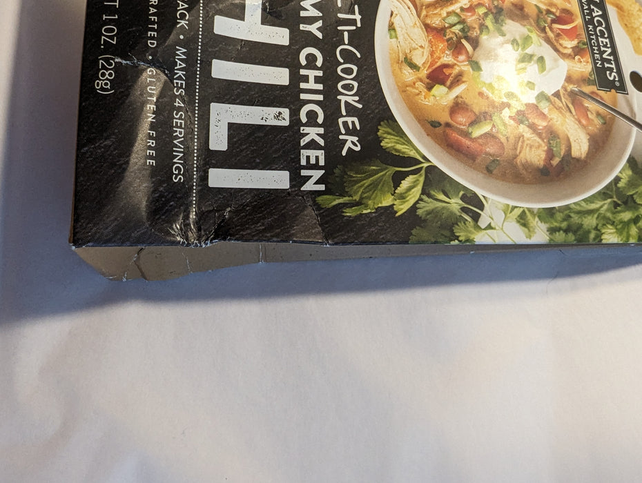 Urban Accents Creamy Chicken Chili for Multi-Cooker Damaged Boxes