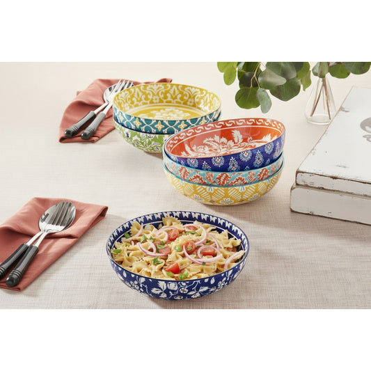 Certified International Panache Soup/Pasta Bowl 6 asst