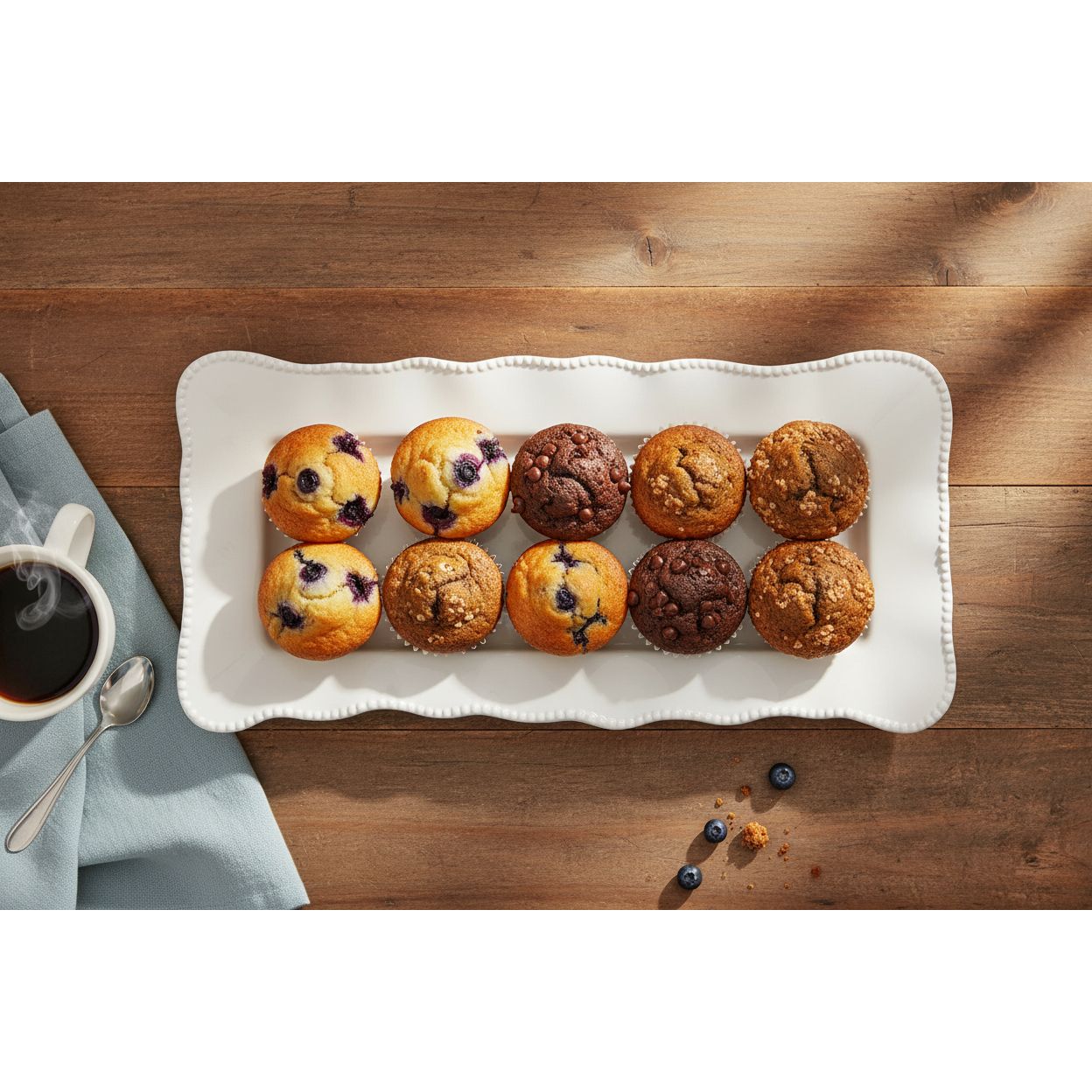 Certified International Perlette Cream Melamine Rectangular Platter