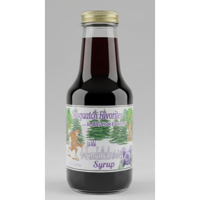 Huckleberry Haven Sasquatch Favorites Wild Huckleberry Syrup