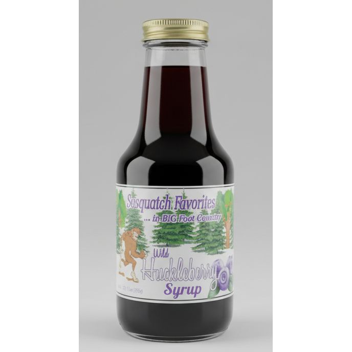 Huckleberry Haven Sasquatch Favorites Wild Huckleberry Syrup