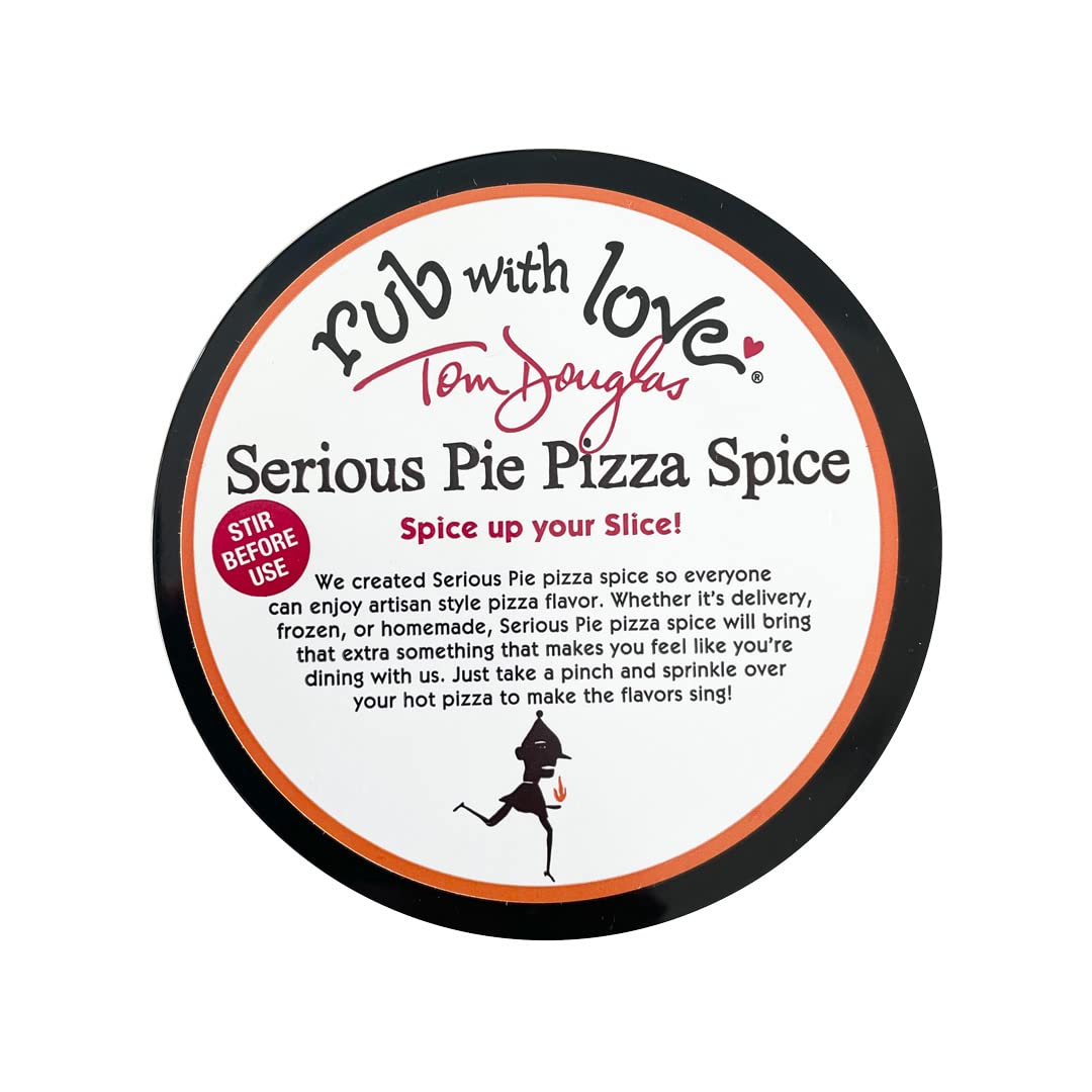 Tom Douglas Rub With Love Serious Pie Pizza Spice  Best By 07/22/2026