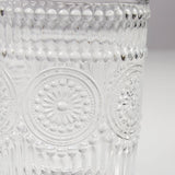 Primitives By Kathy Small Medallion Vintage Drinking Glass