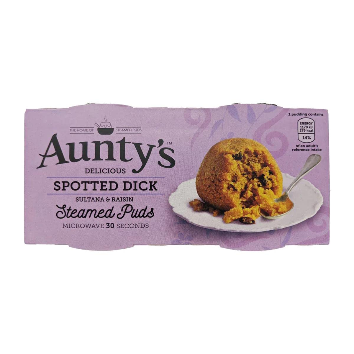 Aunty's Spotted Dick Steamed Puds