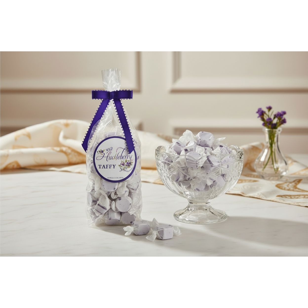 Huckleberry Haven Wild Huckleberry Taffy