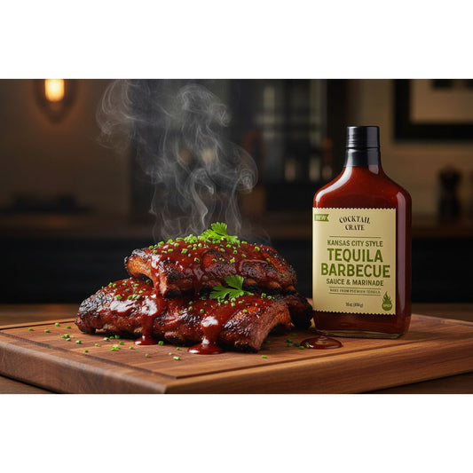 Cocktail Crate Kansas City Style Tequila Barbecue Sauce & Marinade