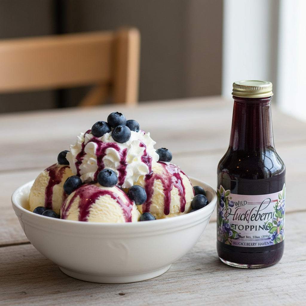 Huckleberry Haven Wild Huckleberry Topping