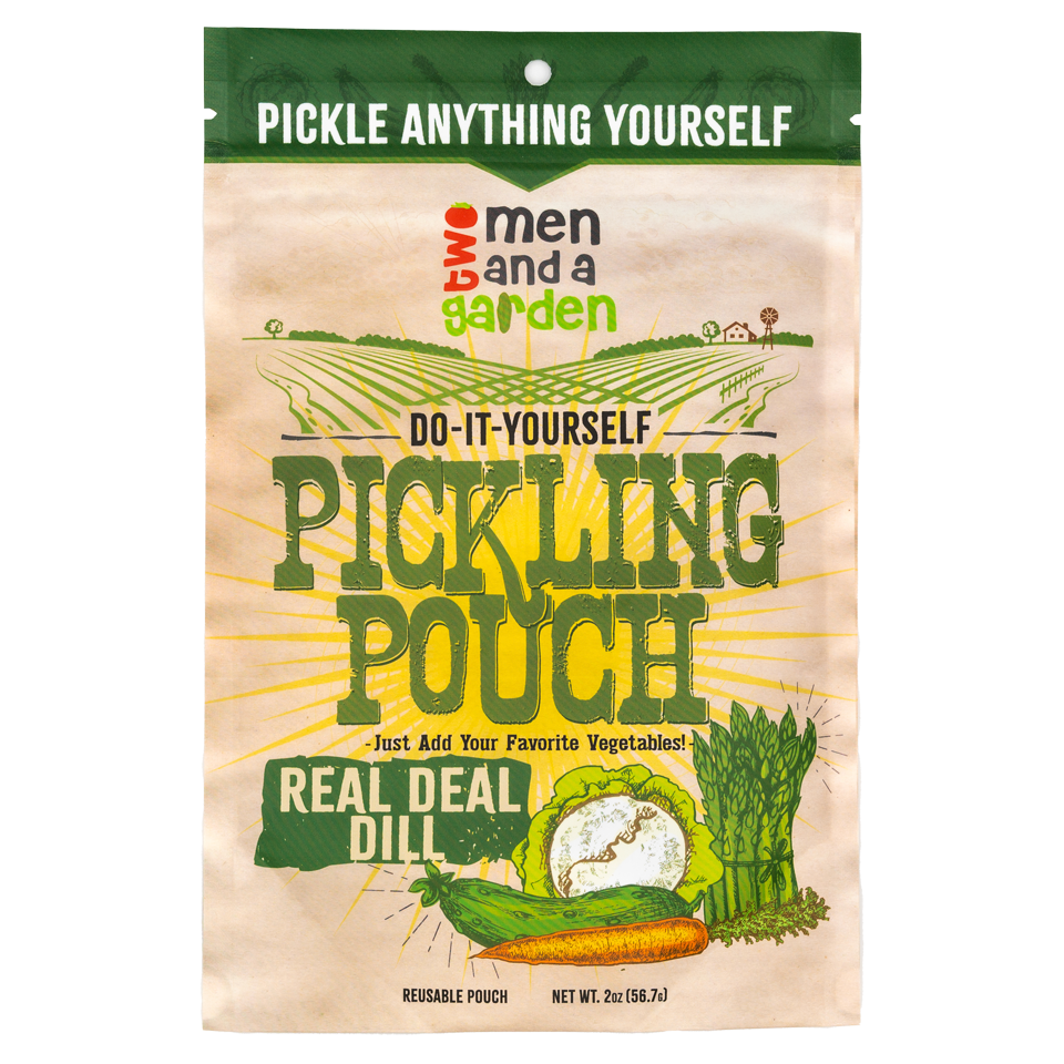 Two Men and a Garden Pickling Pouch Real Deal Dill Pickle Anything Yourself