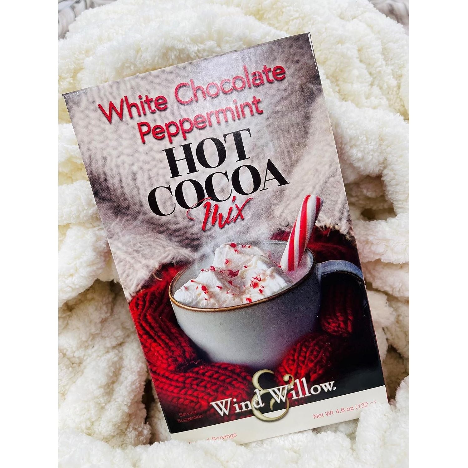 Wind & Willow White Chocolate Peppermint Hot Cocoa Mix