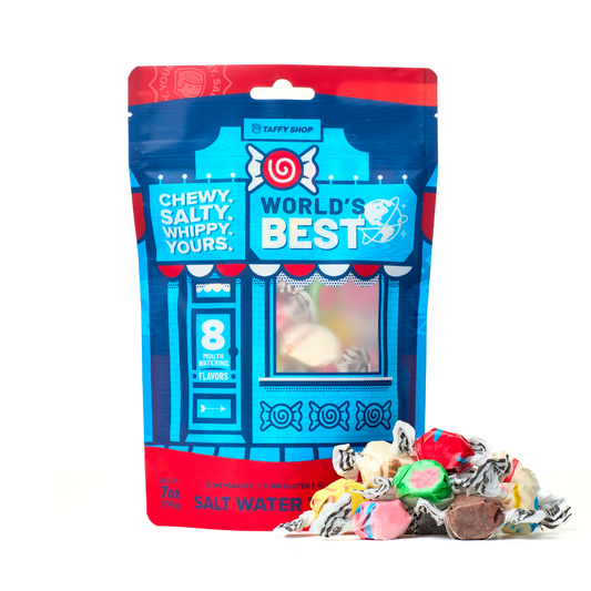 Taffy Shop World's Best Saltwater Taffy Bag