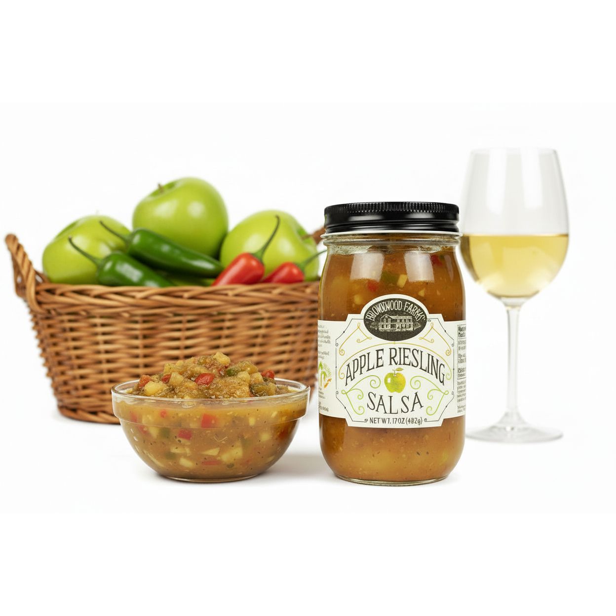 Brownwood Farms Apple Riesling Salsa