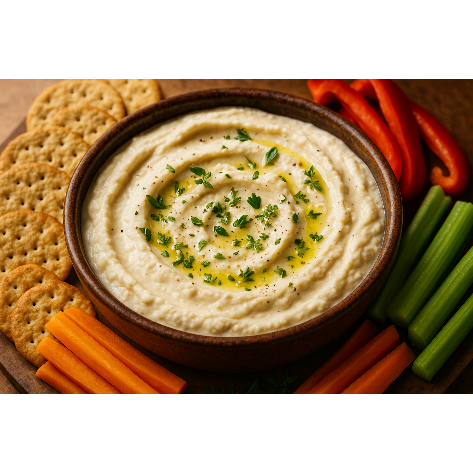 asiago Roasted garlic dip