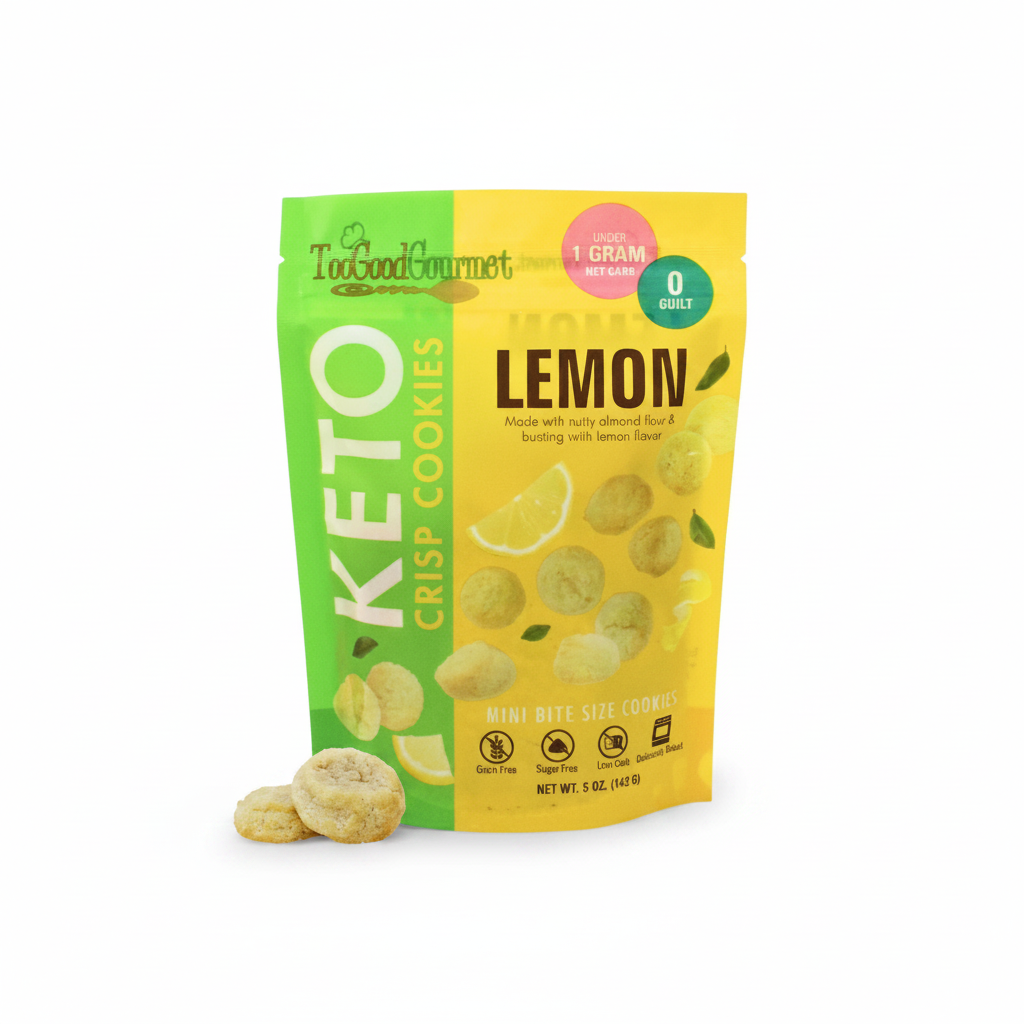 Too Good Gourmet Keto Mini Cookies -  Lemon