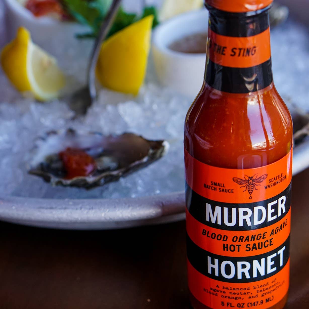 Murder Hornet Blood Orange Agave Hot Sauce