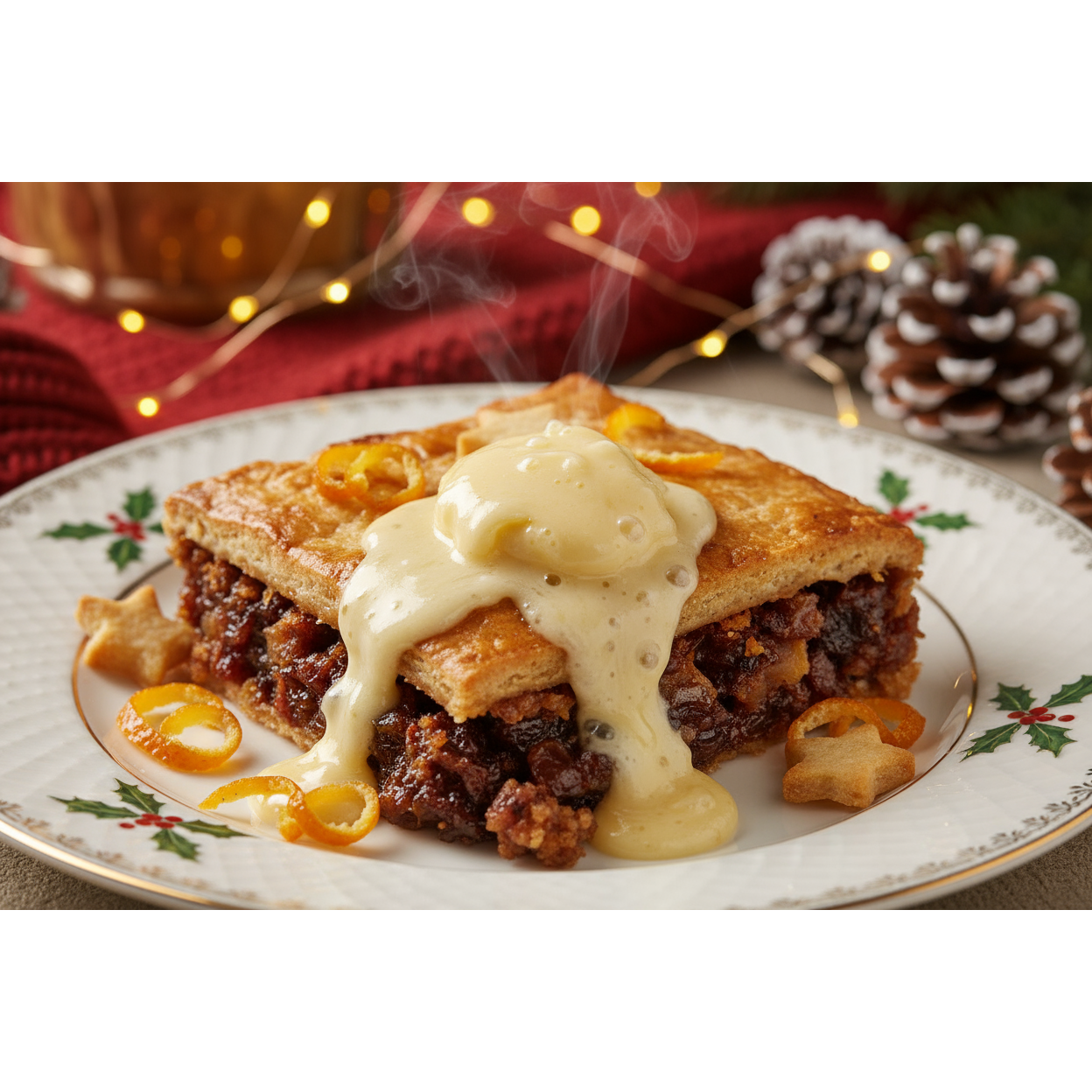 brandy butter on mincemeat