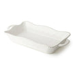 Certified International Perlette Cream Large Rectangular Baker