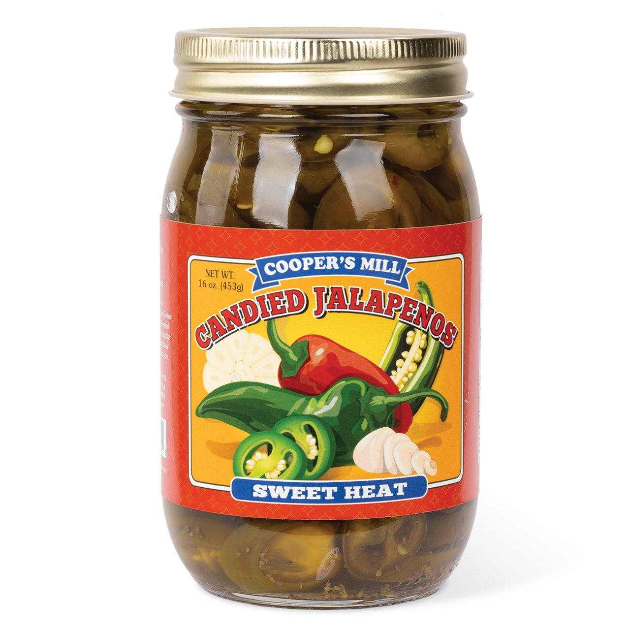 Cooper's Mills Sweet Heat Candied Jalapeños