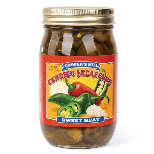 Cooper's Mills Sweet Heat Candied Jalapeños