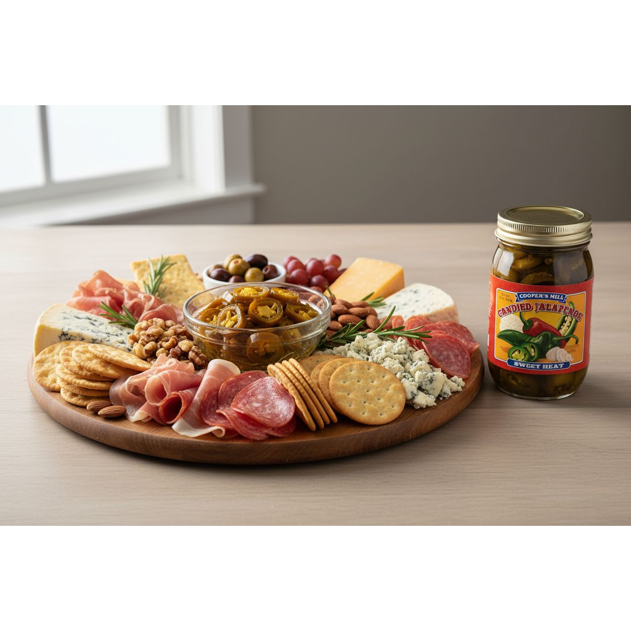 Cooper's Mills Sweet Heat Candied Jalapeños