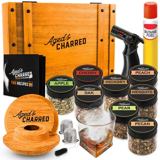 Aged & Charred Smoke Lid Premium Kit