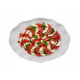 Certified International Perlette Cream Oval Platter
