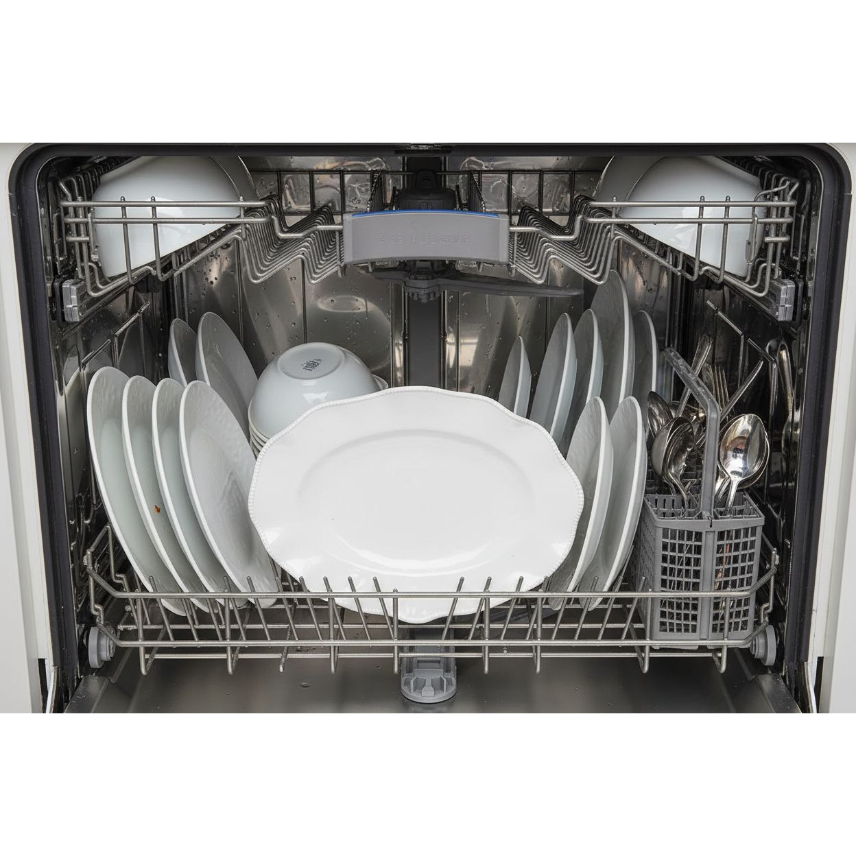 Certified International Perlette Cream Oval Platter