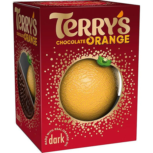 Terry's Dark Chocolate Orange Ball With Real Orange Oil