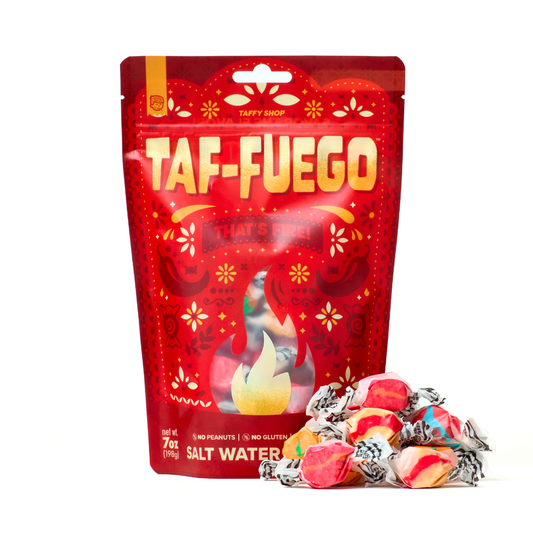Taffy Shop Taf-Fuego SPICY Salt Water Taffy Bag