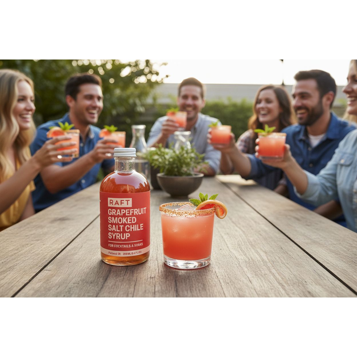 Raft Grapefruit Smoked Salt Chile Syrup
