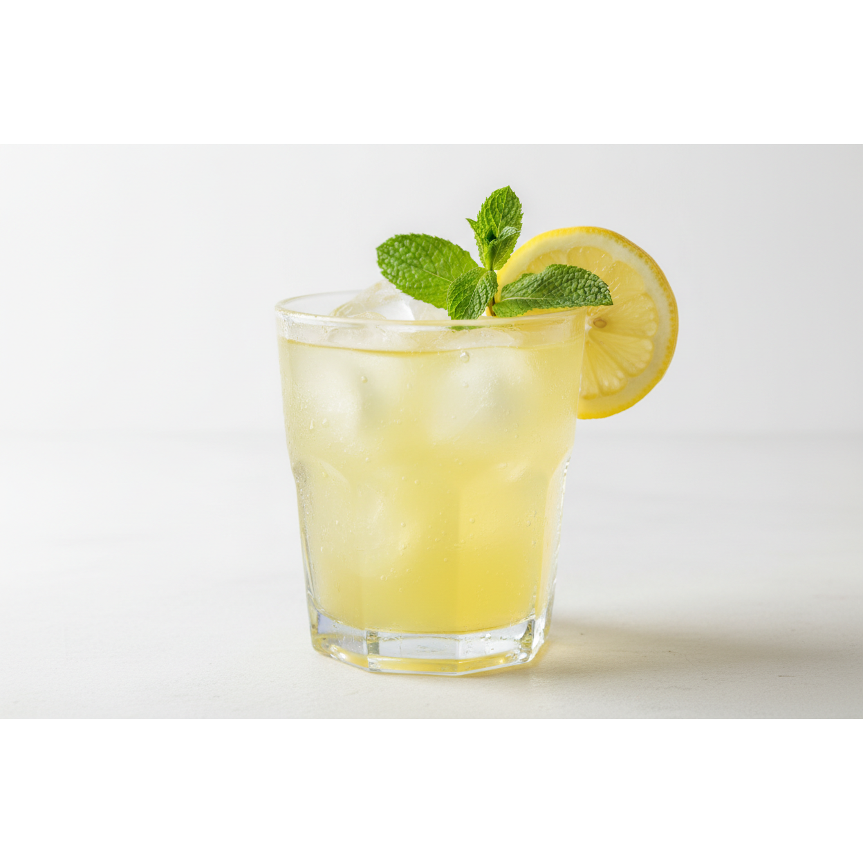 lemonade cocktail in a short glass