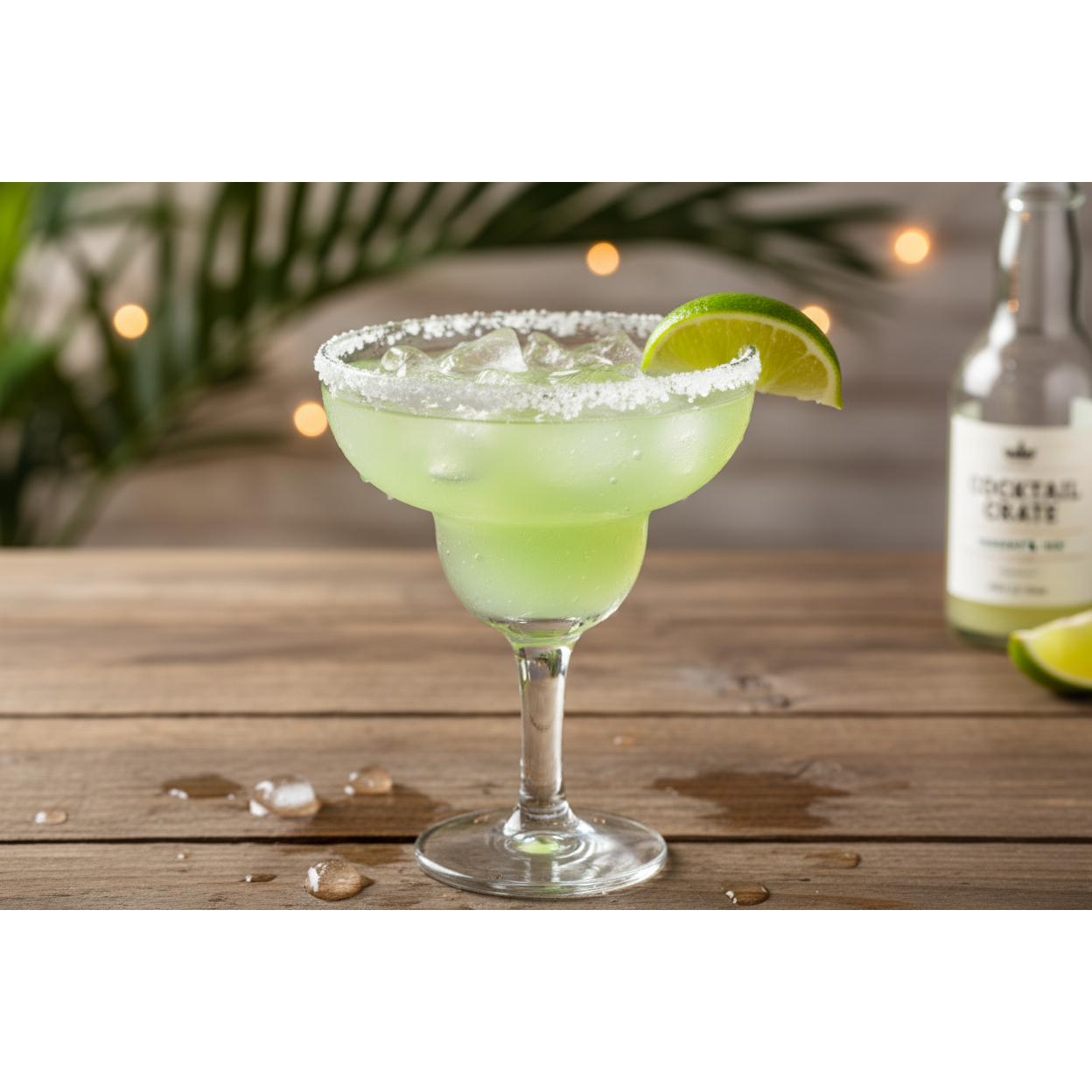 margarita made with Cocktail Crate margarita mix