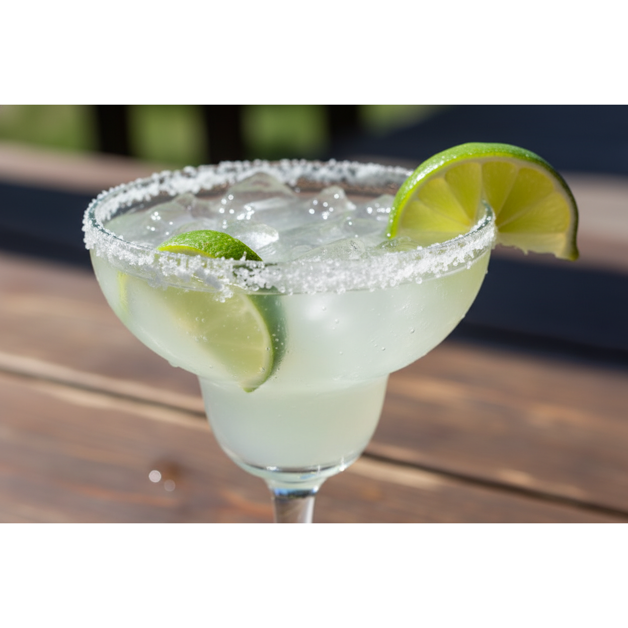 margarita made with natural ingredients