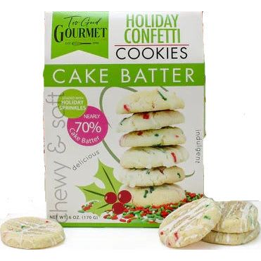 Too Good Gourmet Holiday Confetti Cake Batter Cookies  Best By 09/11/2026